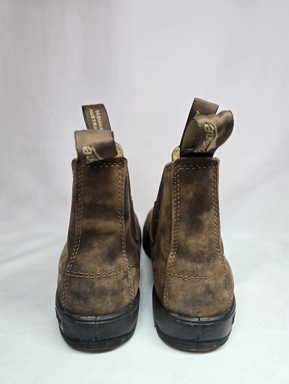 Blundstone #585 Classics leather boots in rustic brown AU 3.5 US women's 6.5 - Picture 4 of 10